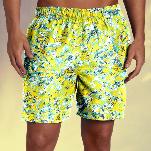 Men's Athletic Shorts Designs/Patterns Design by Gagilend