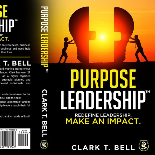 Purpose Leadership Book Cover Design by Bigpoints