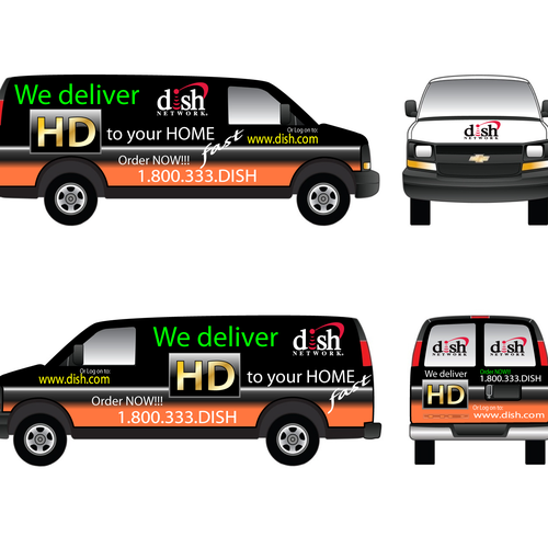 V&S 002 ~ REDESIGN THE DISH NETWORK INSTALLATION FLEET Design by grumpzzz