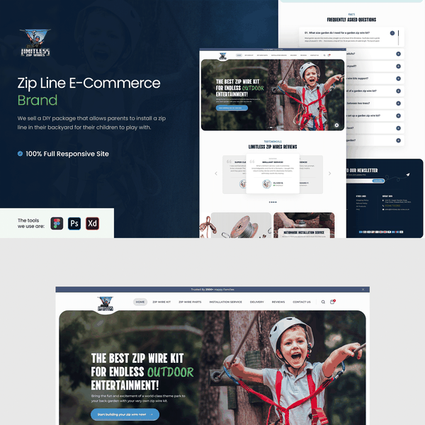 Zip Line E-Commerce Brand