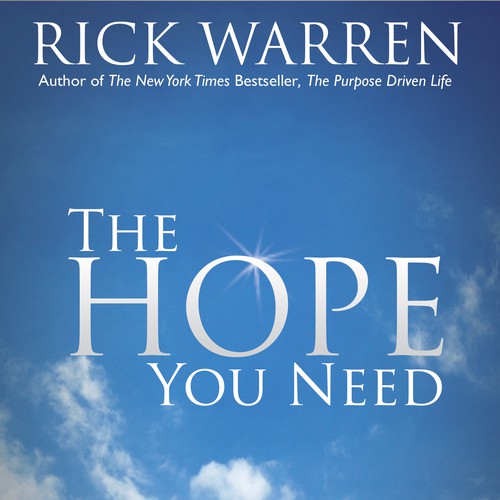 Design Rick Warren's New Book Cover Diseño de NWhitley