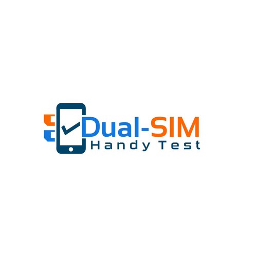 1 fresh logo for a website reviewing 2-SIM smartphones Design by HenDsign™