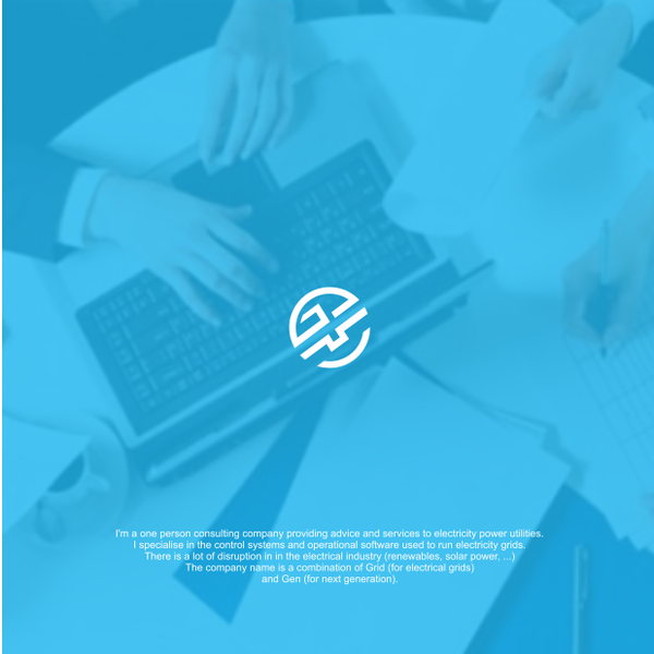 Design by artcøfiie titled "GridGen Consulting"