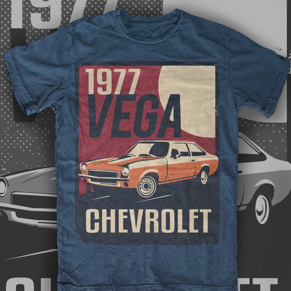 Design by NXTcanvas titled "Vintage Automotive Poster T-shirt design"