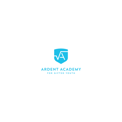 Create a new logo for Ardent Academy, a K-12 STEM education startup (science, technology, engineering and math) Design réalisé par polypire