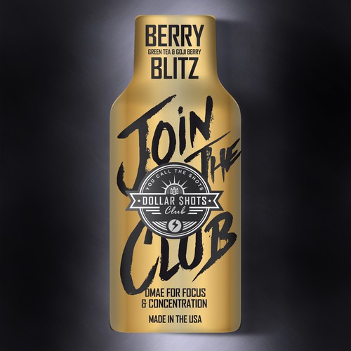 Design di Create an eye-catching energy shot drink bottle design for the relaunch our eCommerce Supplement Shot Co.!! di Dimanist