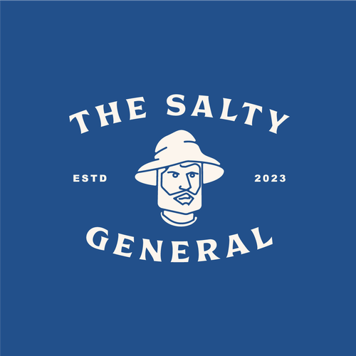 Salty New England General Store / sandwich shop combining classic text & modern imagery Design by RobertEdvin