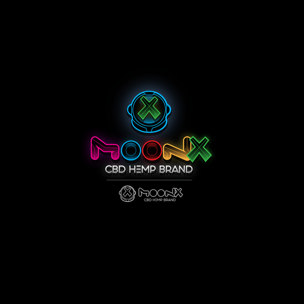 Logo for MoonX CBD Brand