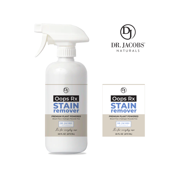 Stain remover label.