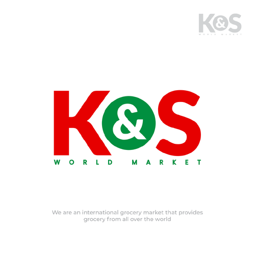 New Grocery Company Logo Design by Rustu Design