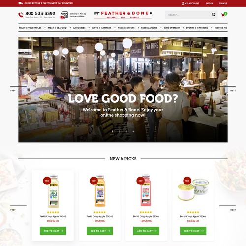 Web page design contest entry by FuturisticBug