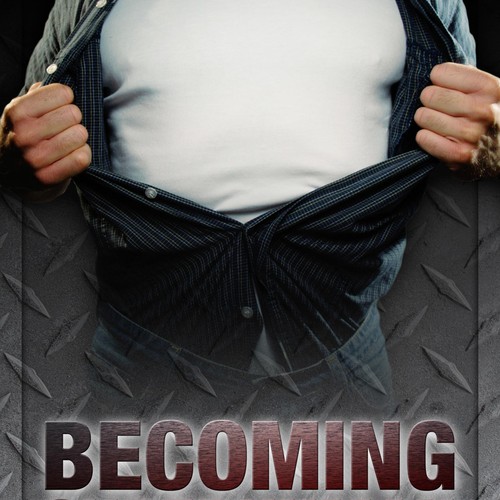 "Becoming Superhuman" Book Cover Design by BlueRocker