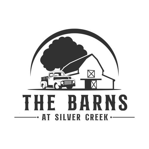 The Barns at Silver Creek - Simple Logo Design by Brainstorming_day