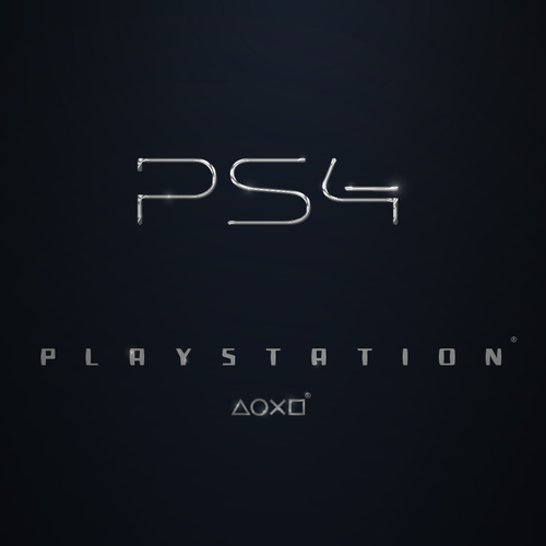 Community Contest: Create the logo for the PlayStation 4. Winner receives $500! デザイン by Rissay Visuals