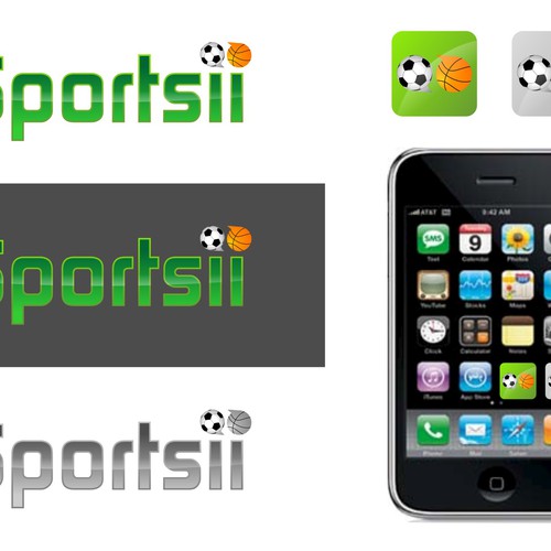 Create the next logo for Sportsii Design by Emi Apri