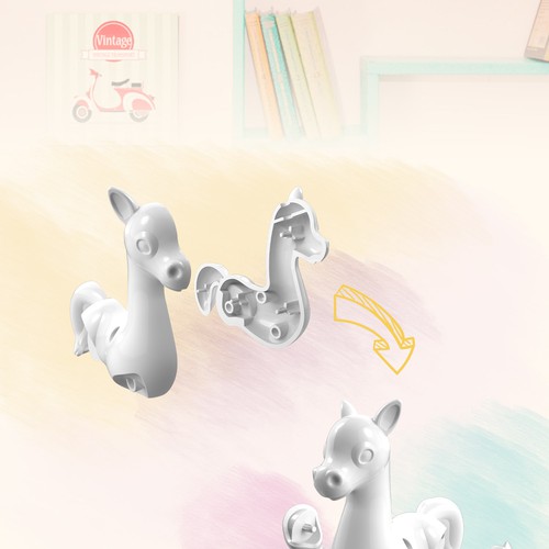 Visual Appealing landing page that shows off Kids Terrarium Toy Product Design by creatsoul