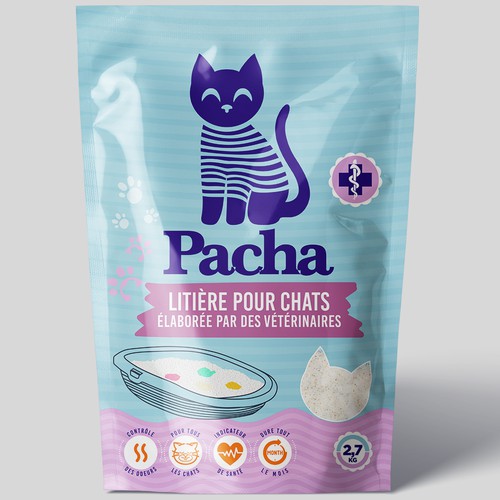 Cat Litter startup Minimalistic packaging - Contest Design von agooshe