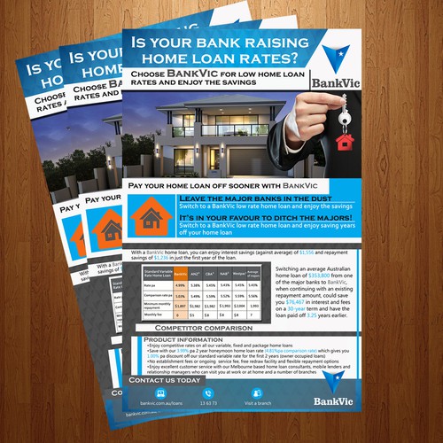 Home Loan Advertising Campaign | Postcard, flyer or print contest