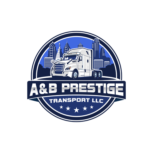 Creative EYE catching design for growing Philadelphia based trucking company Design by RINDAMEN27
