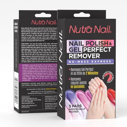 Nutra Nail Gel Remover Design by -RD-