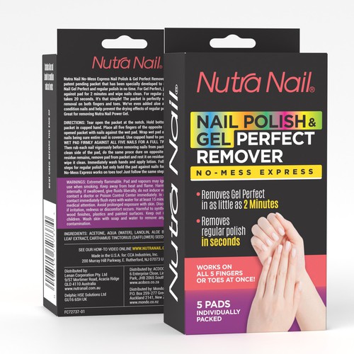 Nutra Nail Gel Remover Design by -RD-