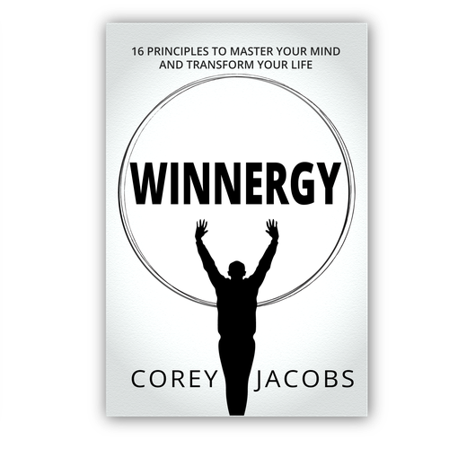 Design a sleek book cover for a man who wants to transform your mind and life! Design by DunyaDesign