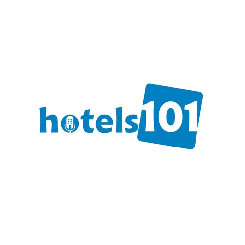 Create a logo for a podcast called - Hotels 101 - incorporate a hotel in the logo Design by i-ali