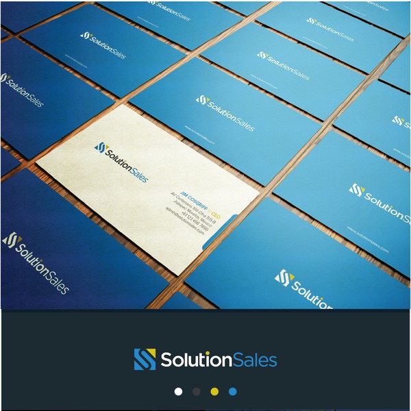 Design by Fʀᴇsᴄᴏ titled "Solution Sales Logo"