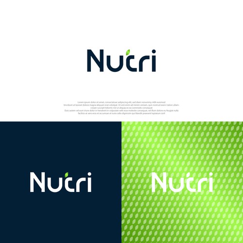 design a nutrition logo Diseño de VectorArt™