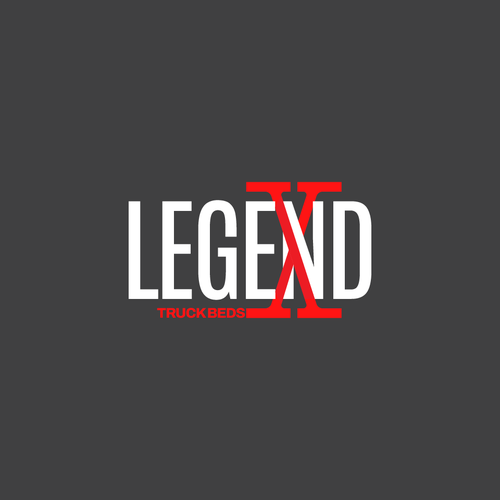 Legend X Truck Bed's Logo Design by _Logotomy_