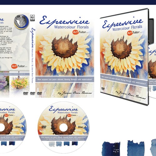 Design a beautiful DVD cover and on-disc artwork Design by CSP Designs