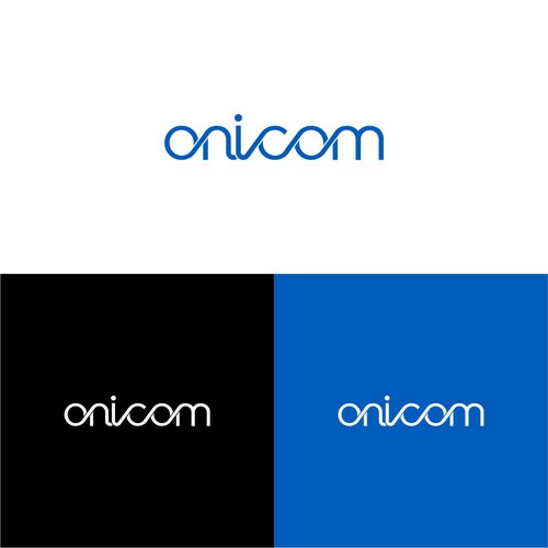Create a modern, elegant, and professional logo for Onicom Design by Atharash