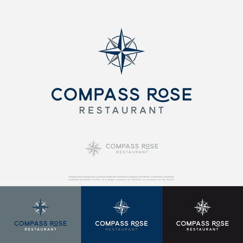 What company has a compass logo? - 99designs