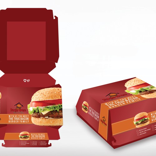 Need Help with fast food packaging (Burger House Restaurant) | Product ...