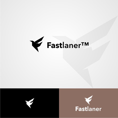 Logo + Brand for Fastlaner™ Design by gina_balla