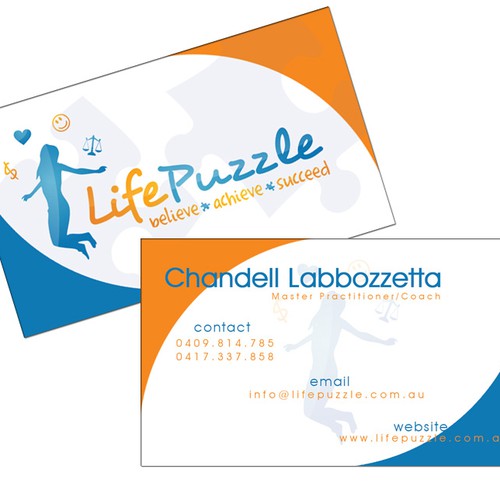 Stationery & Business Cards for Life Puzzle Design by hmcquigg