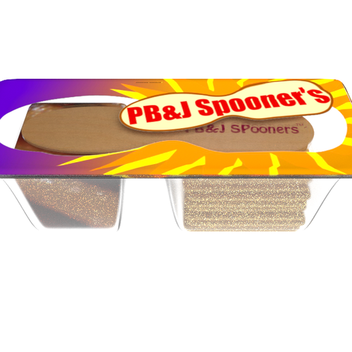 Product Packaging for PB&J SPOONERS™ Ontwerp door KingMelon