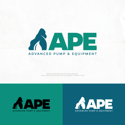 APE (Advanced Pump and Equipment) logo redesign Design by Luel