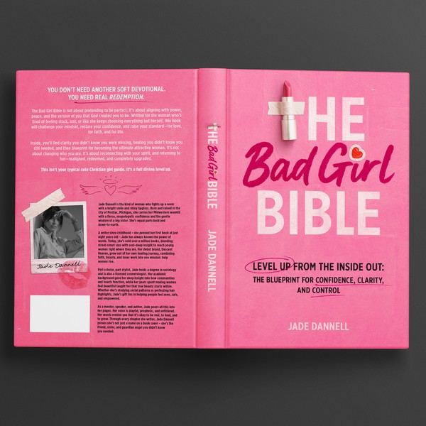 Book Cover Design for The Bad Girl Bible