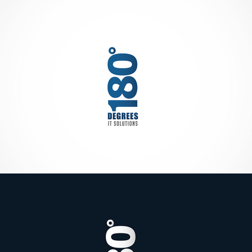 コンペ「New logo wanted for 180 Degrees IT Solutions」のデザイン by tykwさん 