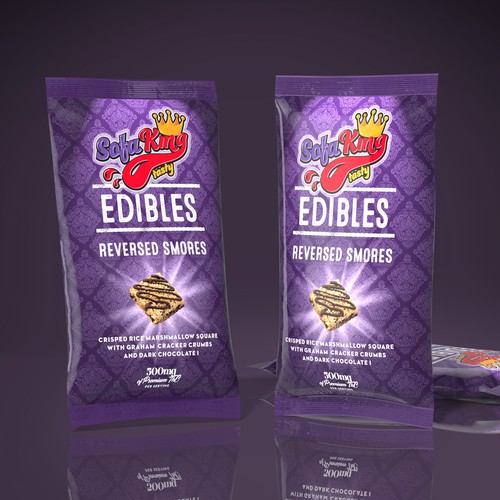 New and exciting brand of Cannabis Edibles! Design by familydog