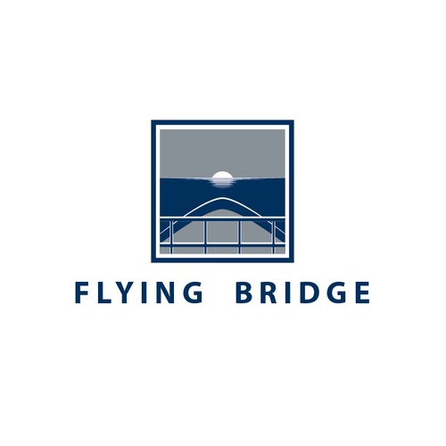 FLYING BRIDGE: Create giving society logo for the Alumni office of the U.S. Merchant Marine Academy. Design by blagooo