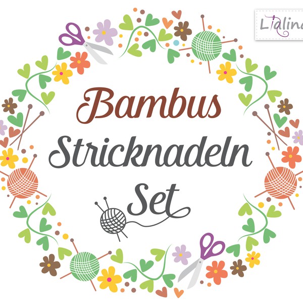 Design by Graphic Factory titled "Pretty Box for Knitting Needles"