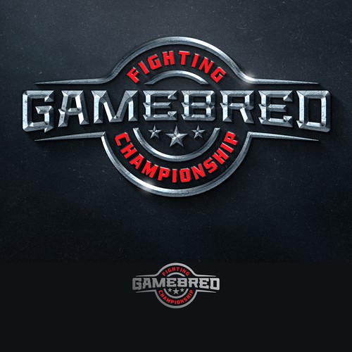 Modern fight organization, not looking for a GFC logo, want Gamebred FC or Gamebred Fighting Championship Design by steamdesign