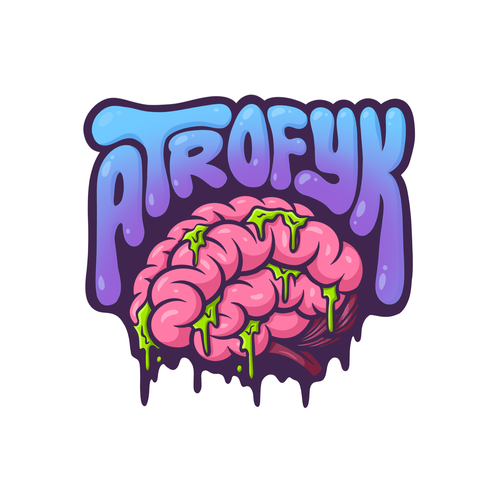 Help me melt brains with a logo representing my internet persona Design réalisé par JayaSenantiasa