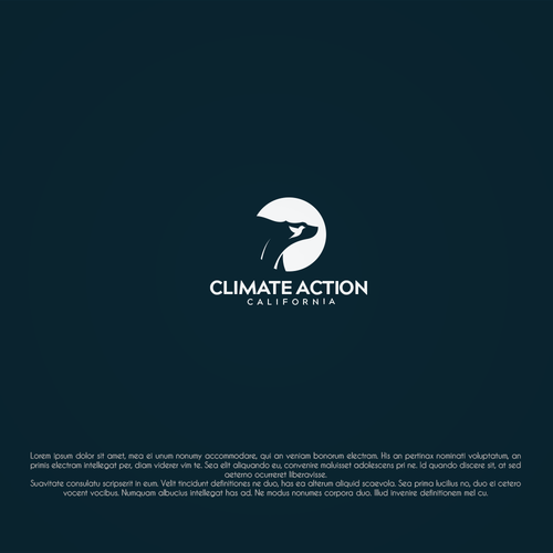 Climate Action California Logo Diseño de pixelgarden