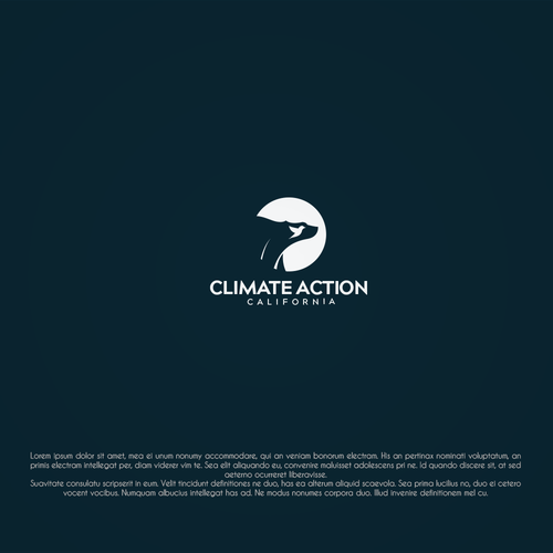 Climate Action California Logo Design by pixelgarden