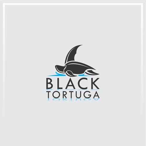 Design a Black Sea Turtle logo with a sail or sailboat somehow included in the image of a turtle Design by rozak46