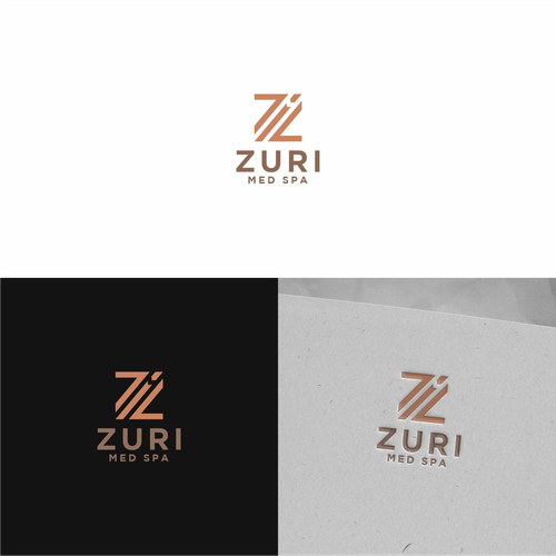 Zuri Med Spa Logo Diseño de Riyan_Art