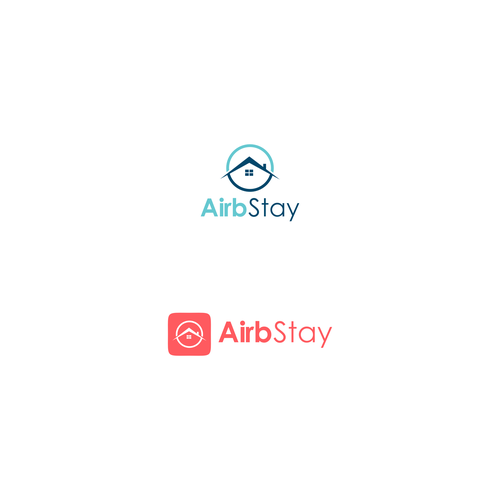 "Opperation support system "AirbStay" for AirBnb host user." winning Logo design